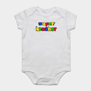 Superhero Super Big Brother Matching Sibling Baby Bodysuit